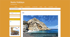 Desktop Screenshot of ikaria-holidays.com